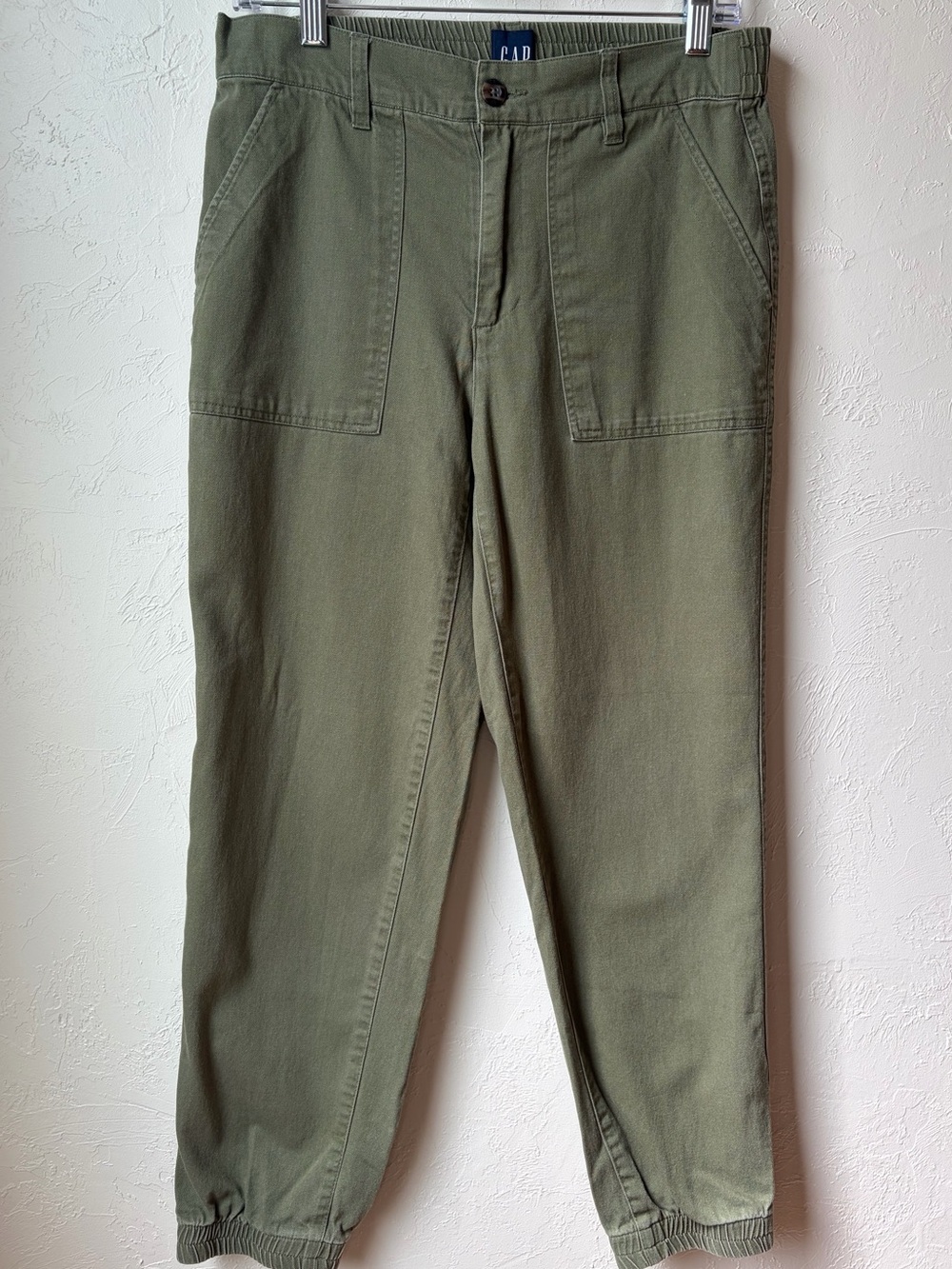 GAP Olive Green Utility Jogger Pants Size Small